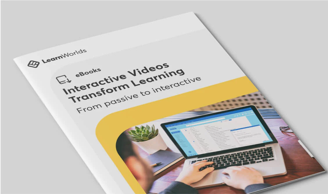 Transcription: LearnWorlds Checklists Build your customer training program A super handy checklist for stress-free planning Booklet cover shows a...