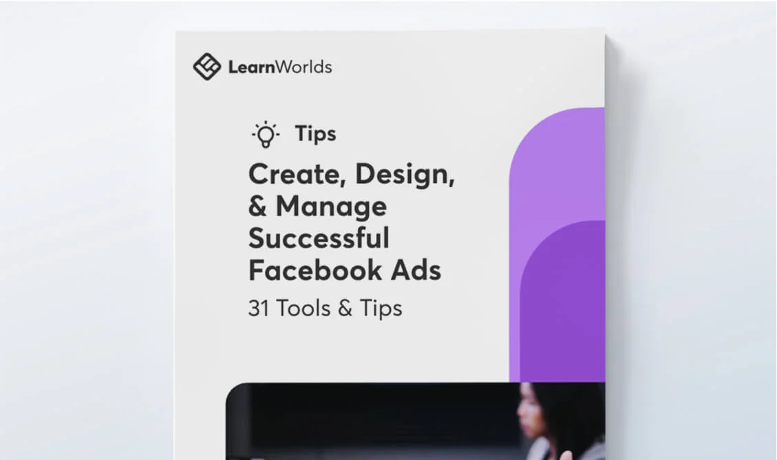 Transcription: LearnWorlds Checklists Build your customer training program A super handy checklist for stress-free planning Booklet cover shows a...